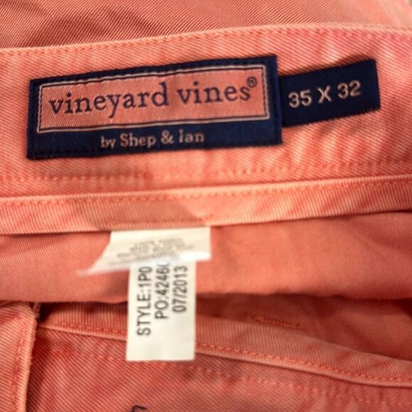 Vineyard Vines Club Pants size W35 x L32 Style 1P0110 Rhubarb - Picture 5 of 8